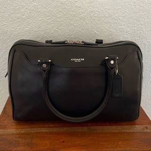 Coach Satchel Leather Bag